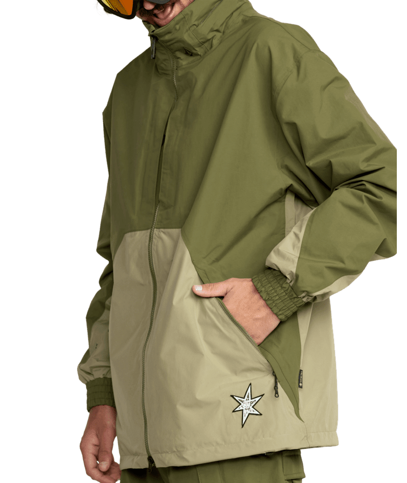 VOLCOM Longo GORE-TEX Snow Jacket Dark Olive 2026 Men's Snow Jackets Volcom 