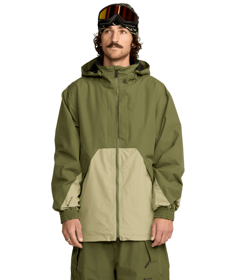 VOLCOM Longo GORE-TEX Snow Jacket Dark Olive 2026 Men's Snow Jackets Volcom 