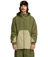 VOLCOM Longo GORE-TEX Snow Jacket Dark Olive 2026 Men's Snow Jackets Volcom 