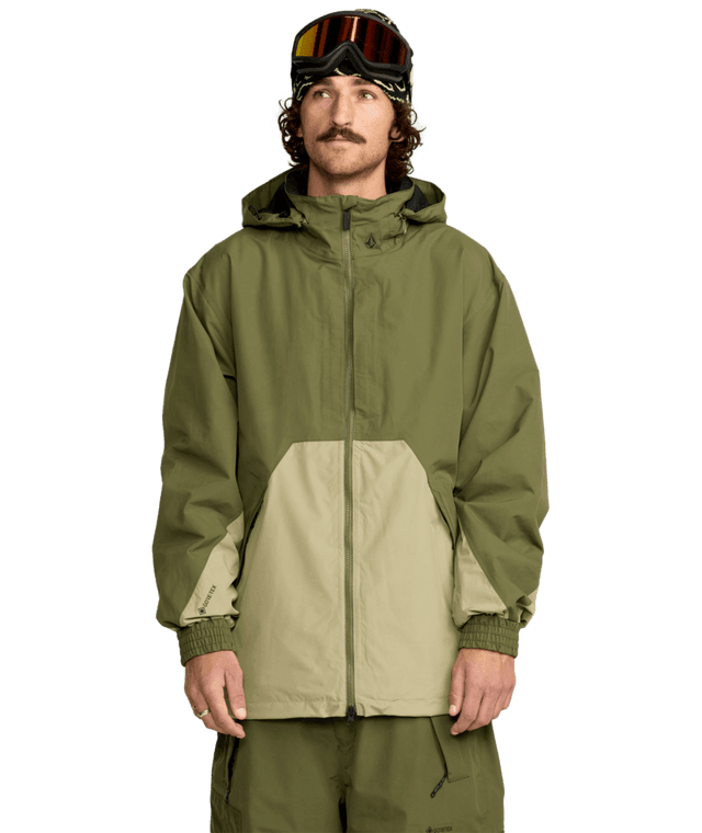 VOLCOM Longo GORE-TEX Snow Jacket Dark Olive 2026 Men's Snow Jackets Volcom 
