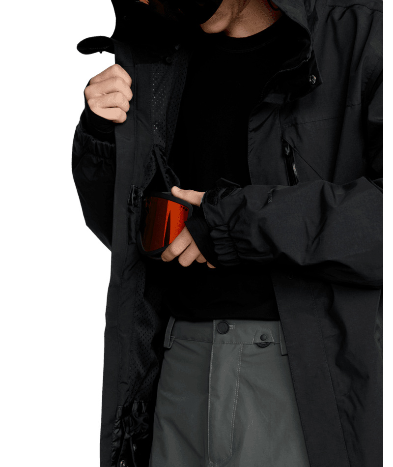 VOLCOM L GORE-TEX Snow Jacket Black 2026 Men's Snow Jackets Volcom 