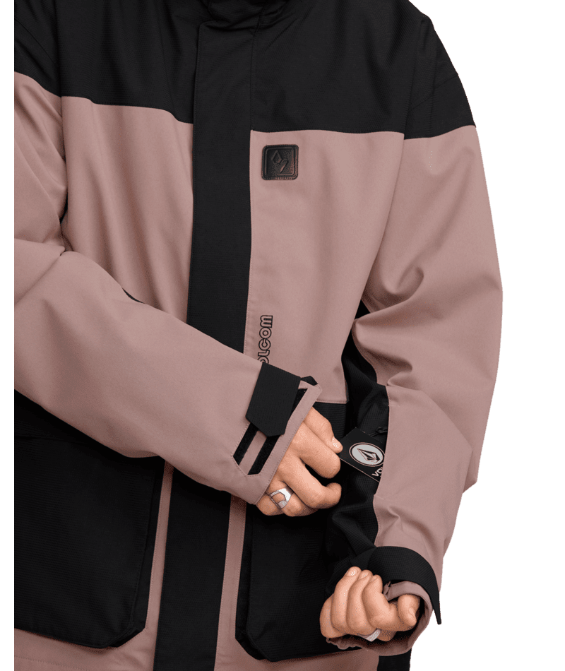 VOLCOM Kleveland Snow Jacket Mauve 2026 Men's Snow Jackets Volcom 