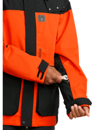 VOLCOM Kleveland Snow Jacket Orange Shock 2026 Men's Snow Jackets Volcom 