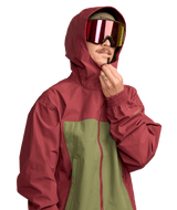 VOLCOM Arthur 3L Snow Jacket Burnt Red 2026 Men's Snow Jackets Volcom 