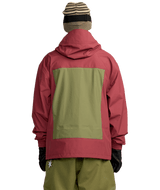 VOLCOM Arthur 3L Snow Jacket Burnt Red 2026 Men's Snow Jackets Volcom 