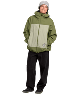 VOLCOM Arthur 3L Snow Jacket Dark Olive 2026 Men's Snow Jackets Volcom 