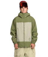 VOLCOM Arthur 3L Snow Jacket Dark Olive 2026 Men's Snow Jackets Volcom 