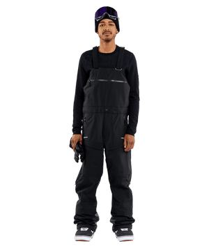 VOLCOM 3L GORE-TEX Bib Overhauler Snowboard Pants Black 2024 Men's Snow Bib Pants Volcom 