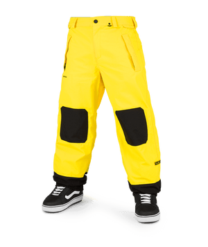 VOLCOM Longo GORE-TEX Snowboard Pants Bright Yellow 2024 Men's Snow Pants Volcom 