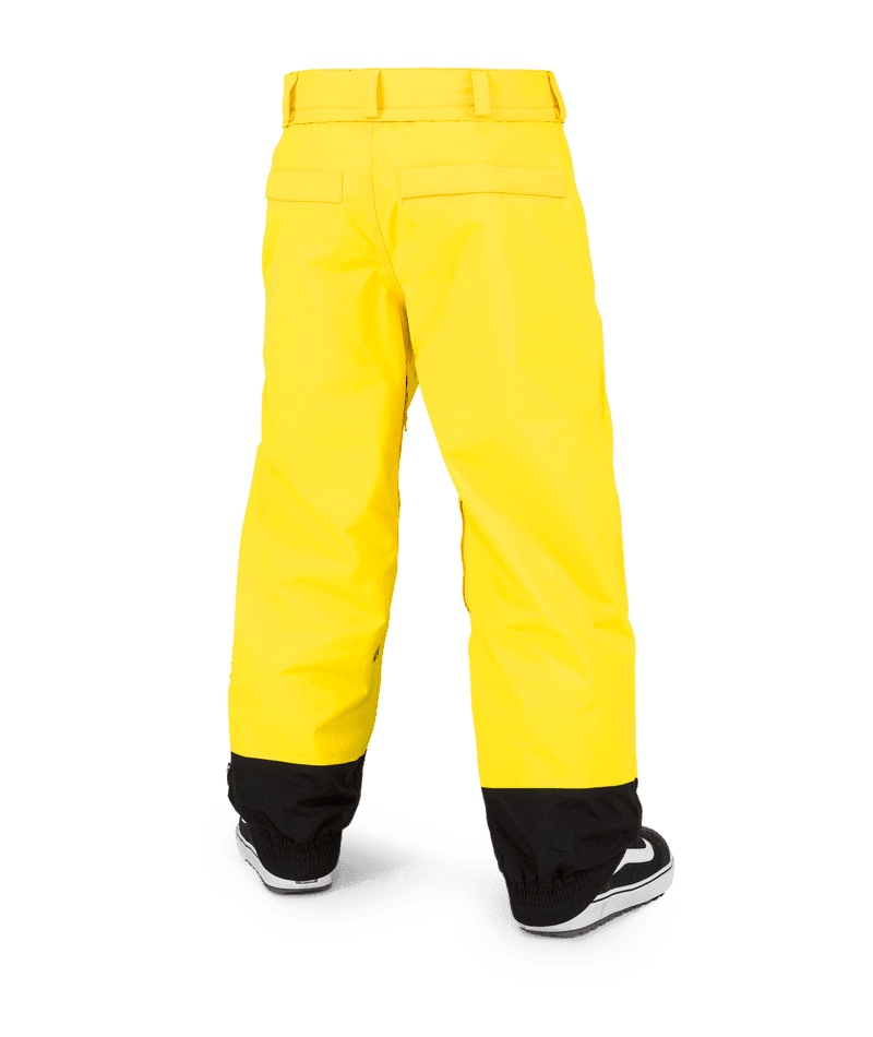 VOLCOM Longo GORE-TEX Snowboard Pants Bright Yellow 2024 Men's Snow Pants Volcom 
