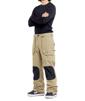 VOLCOM Roan Snowboard Pants Dark Khaki 2024 Men's Snow Pants Volcom 