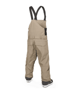 VOLCOM Rain GORE-TEX Bib Overall Snowboard Pants Chestnut Brown 2025 Men's Snow Bib Pants Volcom 