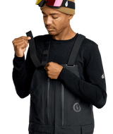 VOLCOM Anyox GORE-TEX Pro Shell Bib Snow Pants Black 2026 Men's Snow Bib Pants Volcom 