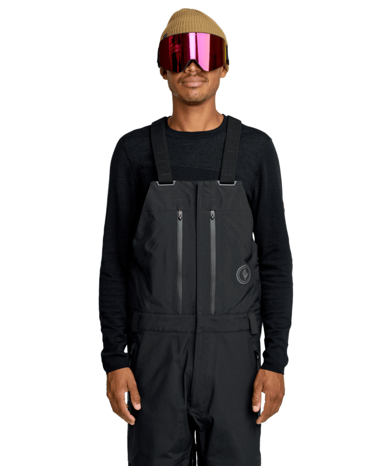 VOLCOM Anyox GORE-TEX Pro Shell Bib Snow Pants Black 2026 Men's Snow Bib Pants Volcom 