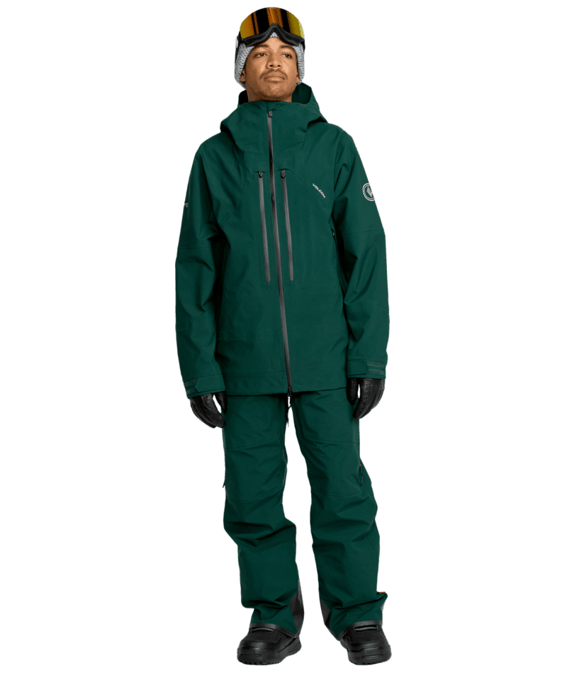 VOLCOM Guide GORE-TEX Pro Shell Snow Pants Black Green 2026 Men's Snow Pants Volcom 