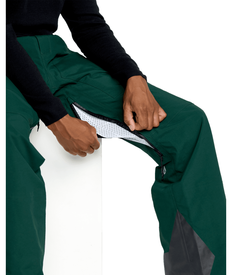 VOLCOM Guide GORE-TEX Pro Shell Snow Pants Black Green 2026 Men's Snow Pants Volcom 