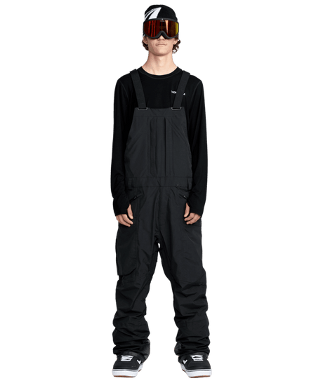 VOLCOM Rain GORE-TEX Bib Snow Pants Black 2026 Men's Snow Bib Pants Volcom 