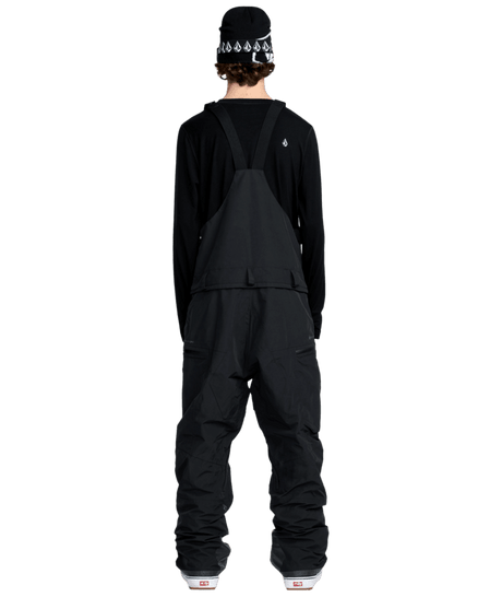 VOLCOM Rain GORE-TEX Bib Snow Pants Black 2026 Men's Snow Bib Pants Volcom 