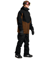 VOLCOM Roan Bib Snow Pants Black 2026 Men's Snow Bib Pants Volcom 