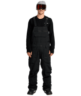 VOLCOM Roan Bib Snow Pants Black 2026 Men's Snow Bib Pants Volcom 