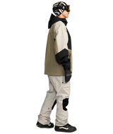 VOLCOM Roan Bib Snow Pants Stone 2026 Men's Snow Bib Pants Volcom 