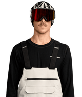 VOLCOM Roan Bib Snow Pants Stone 2026 Men's Snow Bib Pants Volcom 