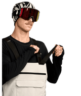 VOLCOM Roan Bib Snow Pants Stone 2026 Men's Snow Bib Pants Volcom 