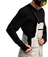 VOLCOM Roan Bib Snow Pants Stone 2026 Men's Snow Bib Pants Volcom 