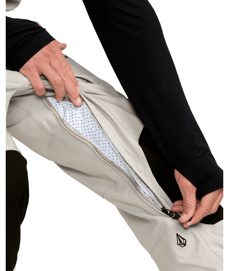 VOLCOM Roan Bib Snow Pants Stone 2026 Men's Snow Bib Pants Volcom 