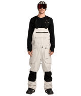 VOLCOM Roan Bib Snow Pants Stone 2026 Men's Snow Bib Pants Volcom 
