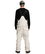 VOLCOM Roan Bib Snow Pants Stone 2026 Men's Snow Bib Pants Volcom 