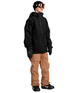 VOLCOM Roan Bib Snow Pants Terra Brown 2026 Men's Snow Bib Pants Volcom 