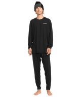 VOLCOM Merino Blend Crew Base Layer Black Men's Base Layers Volcom 