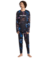 VOLCOM V-Science Crew Base Layer Top Space Aloha Men's Base Layers Volcom 