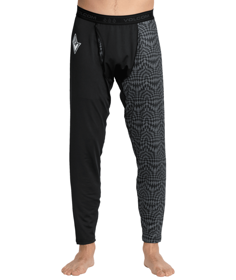 VOLCOM VOLCOM V-Science Base Layer Pants Black/Charcoal Men's Base Layers Volcom 