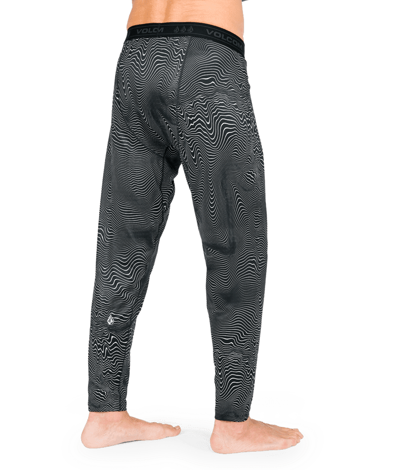 VOLCOM V-Science Base Layer Pants Black Print Men's Base Layers Volcom 