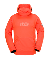 VOLCOM Hydro Riding Pullover Hoodie Flame Red Men's Pullover Hoodies Volcom 
