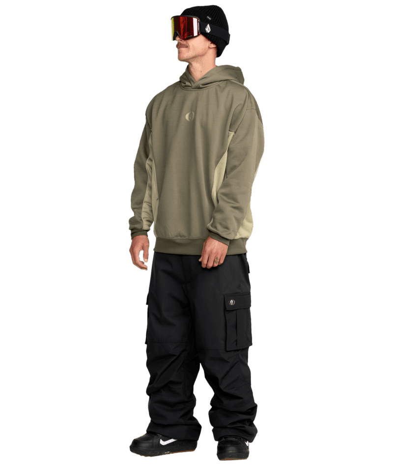 VOLCOM Vital Hydro Pullover Hoodie Military Men's Pullover Hoodies Volcom 