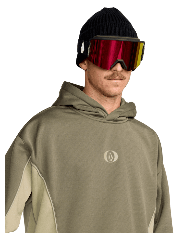 VOLCOM Vital Hydro Pullover Hoodie Military Men's Pullover Hoodies Volcom 