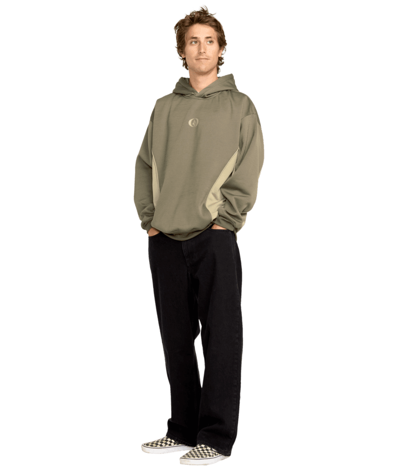 VOLCOM Vital Hydro Pullover Hoodie Military Men's Pullover Hoodies Volcom 