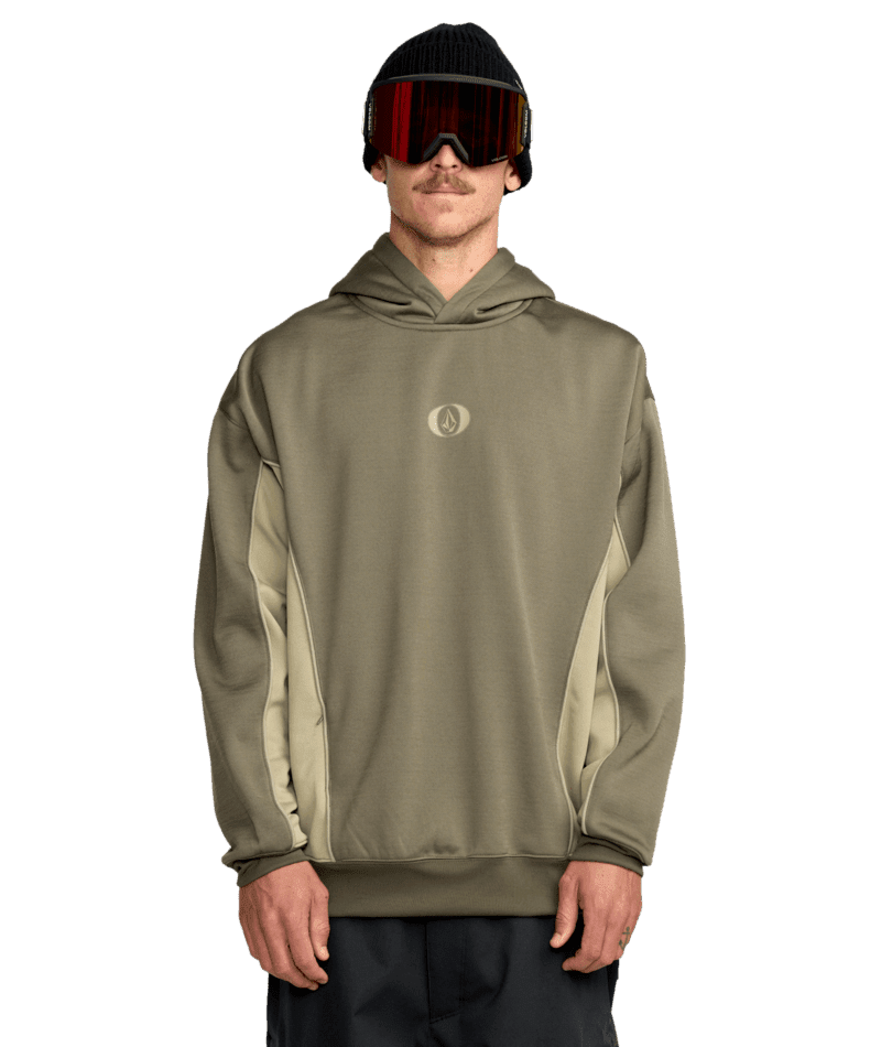 VOLCOM Vital Hydro Pullover Hoodie Military Men's Pullover Hoodies Volcom 