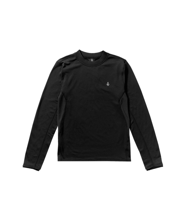 VOLCOM Gridlock Crew Neck Base Layer Top Black Men's Base Layers Volcom 