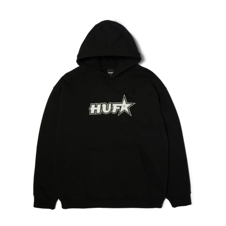 HUF Galaxy Pullover Hoodie Black Men's Pullover Hoodies Freeride Boardshop 