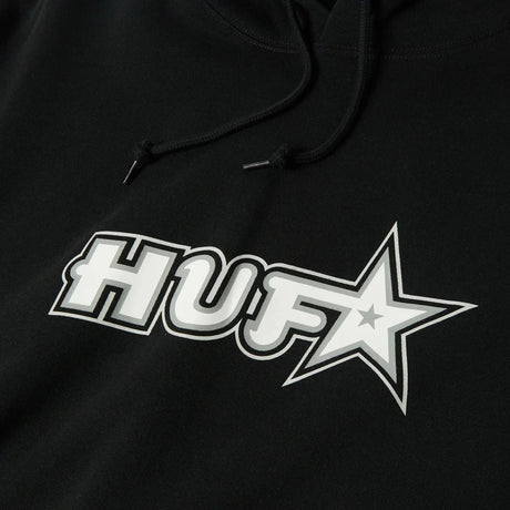HUF Galaxy Pullover Hoodie Black Men's Pullover Hoodies Freeride Boardshop 