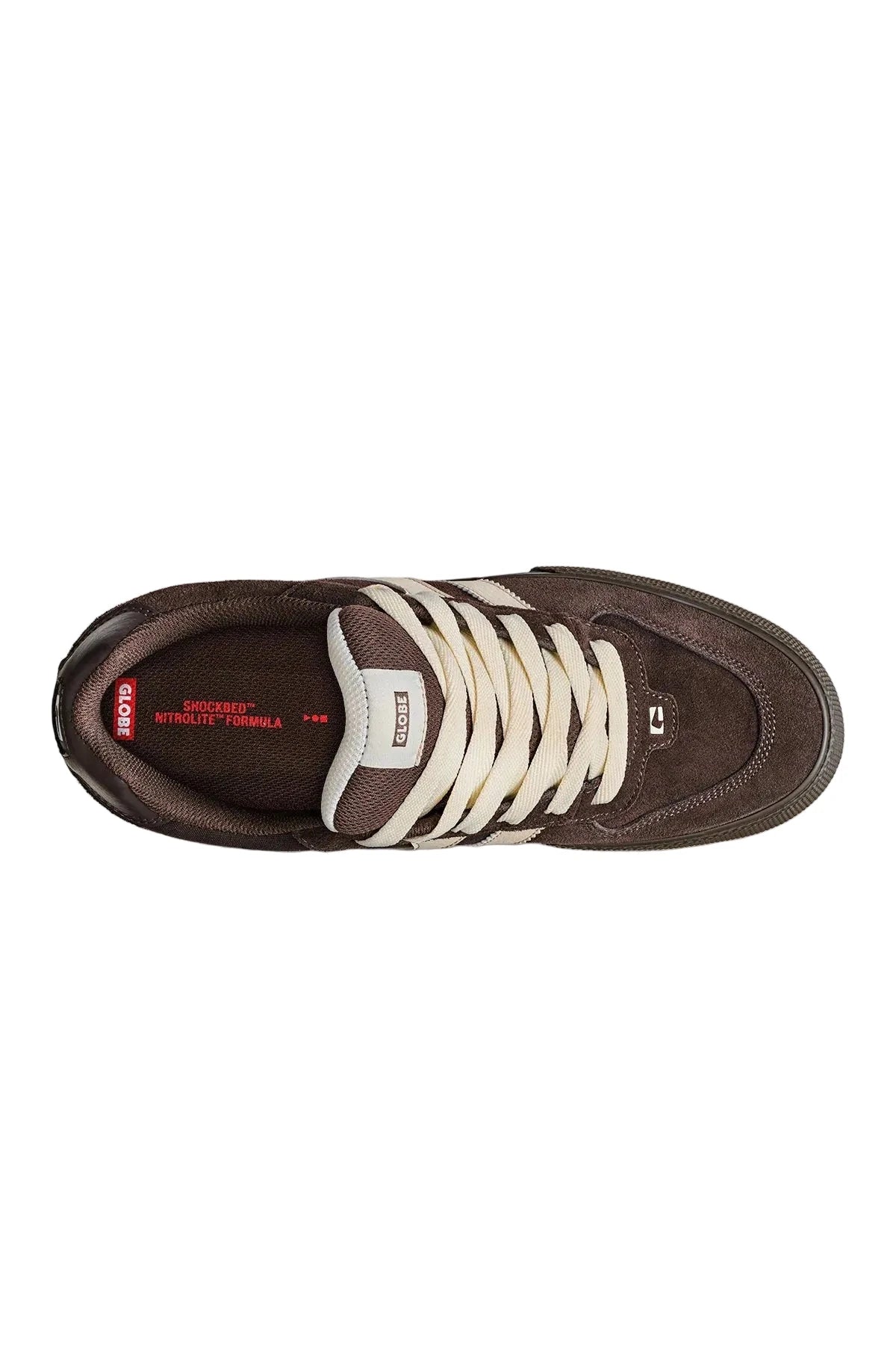 GLOBE Encore-2 Shoe Brown/Dark Gum Men's Skate Shoes Globe 