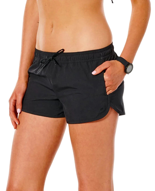 RIP CURL Women's Classic Surf 3" Boardshort Black Women's Boardshorts Rip Curl 