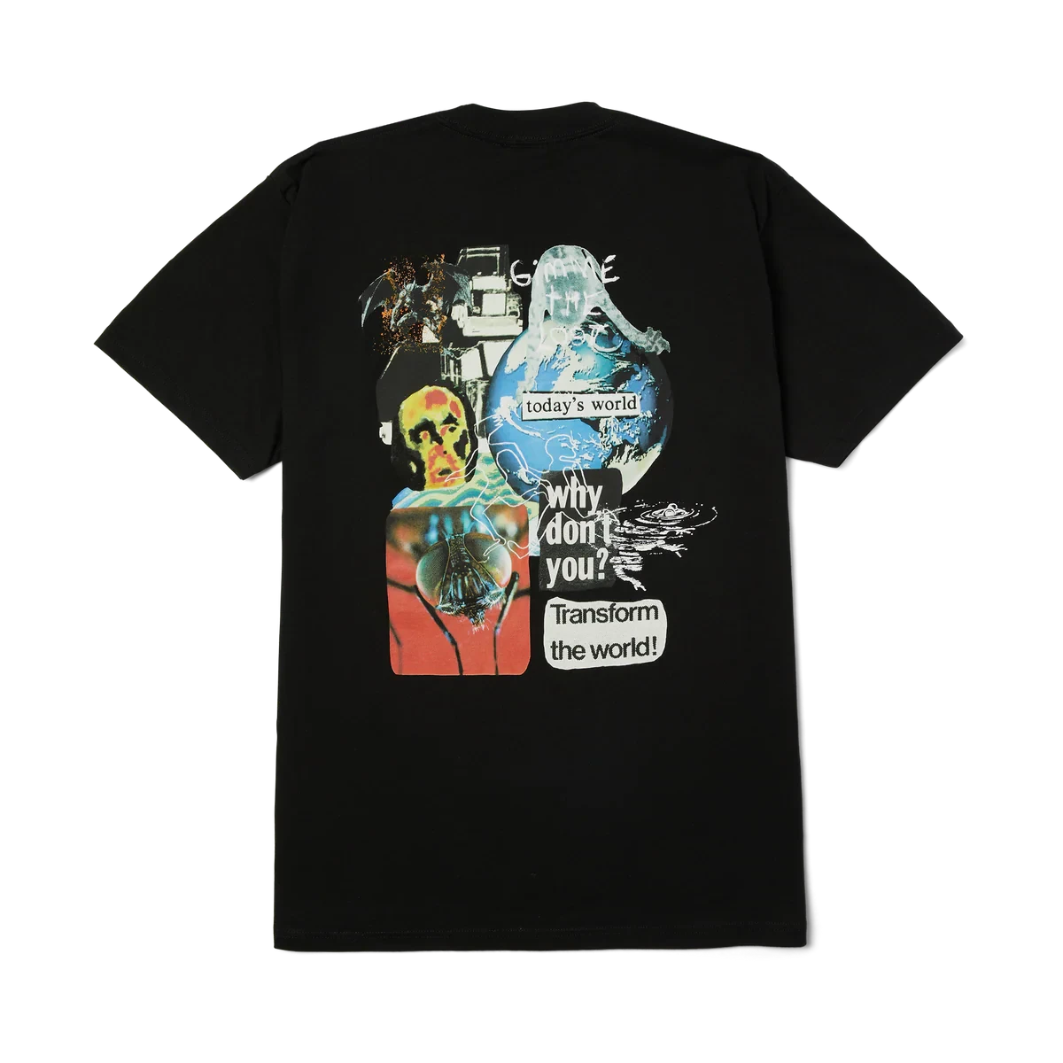 HUF Gimme The Loot T-Shirt Black Men's Short Sleeve T-Shirts Huf 