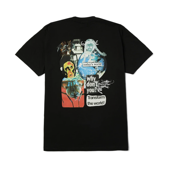 HUF Gimme The Loot T-Shirt Black Men's Short Sleeve T-Shirts Huf 