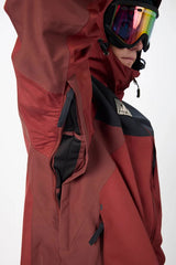 AIRBLASTER Guide Shell Snow Jacket Oxblood 2027 Men's Snow Jackets Airblaster 