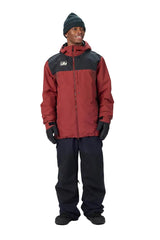AIRBLASTER Guide Shell Snow Jacket Oxblood 2027 Men's Snow Jackets Airblaster 